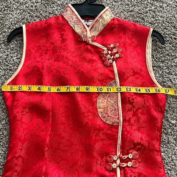 Elegant Silky Chinese Dress - Picture 8 of 8